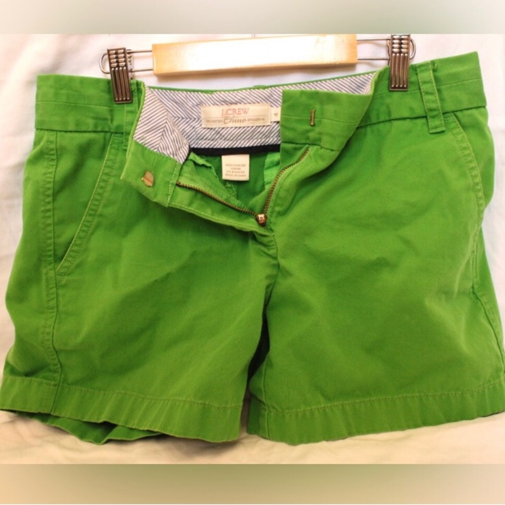 J. Crew Green Women's Bermudas